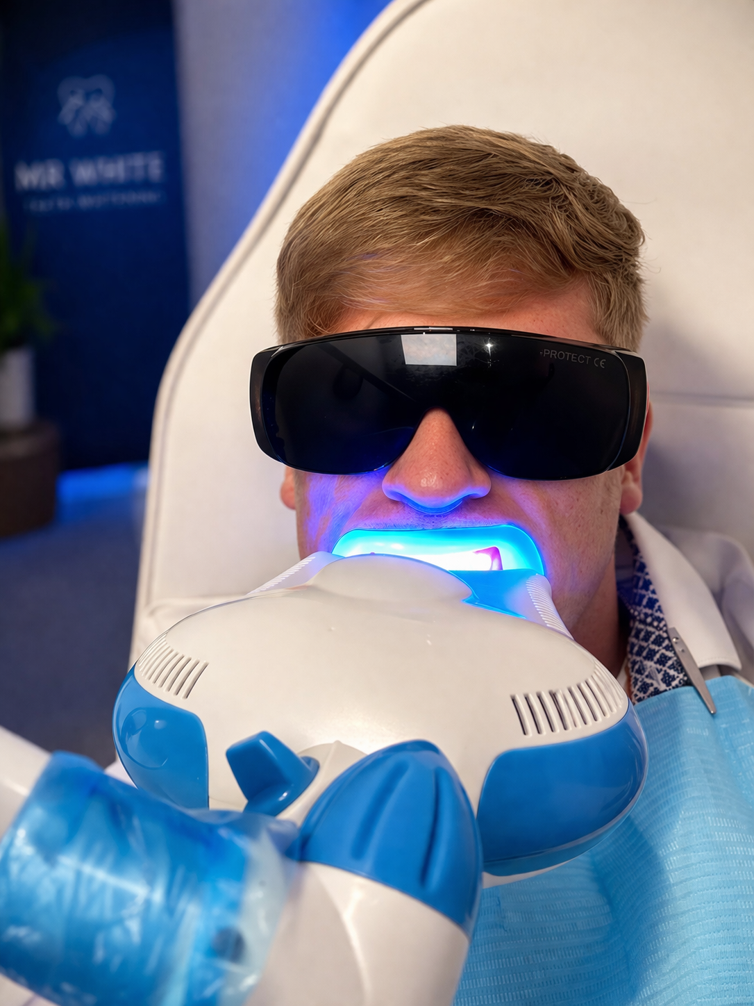 1-Hour UV Blue Light Whitening